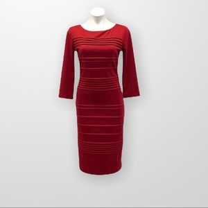 Long Tall Sally Scarlet Midi Dress